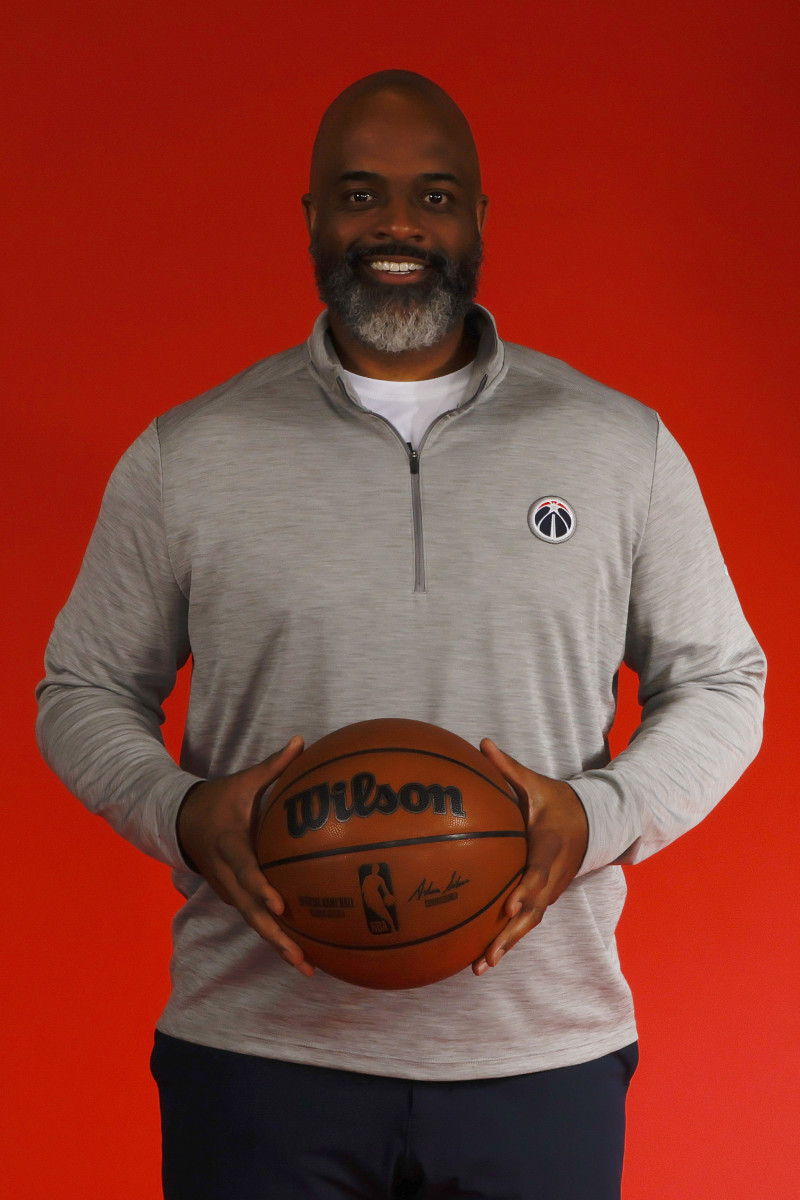 Coach Wes Unseld Jr Washington Wizards Media Day Photo