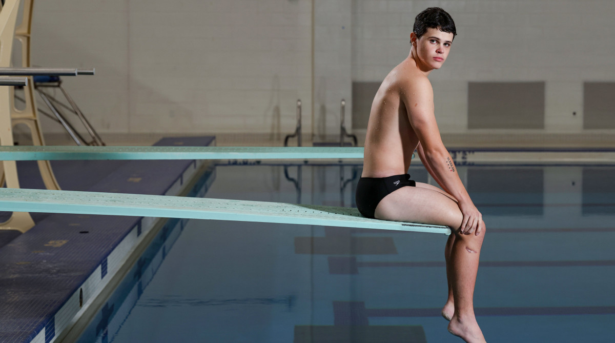 Diving gave Keegan bits of what he needed: “You’re all hyping each other up, even though we’re against each other,” he says. “I love the community.”