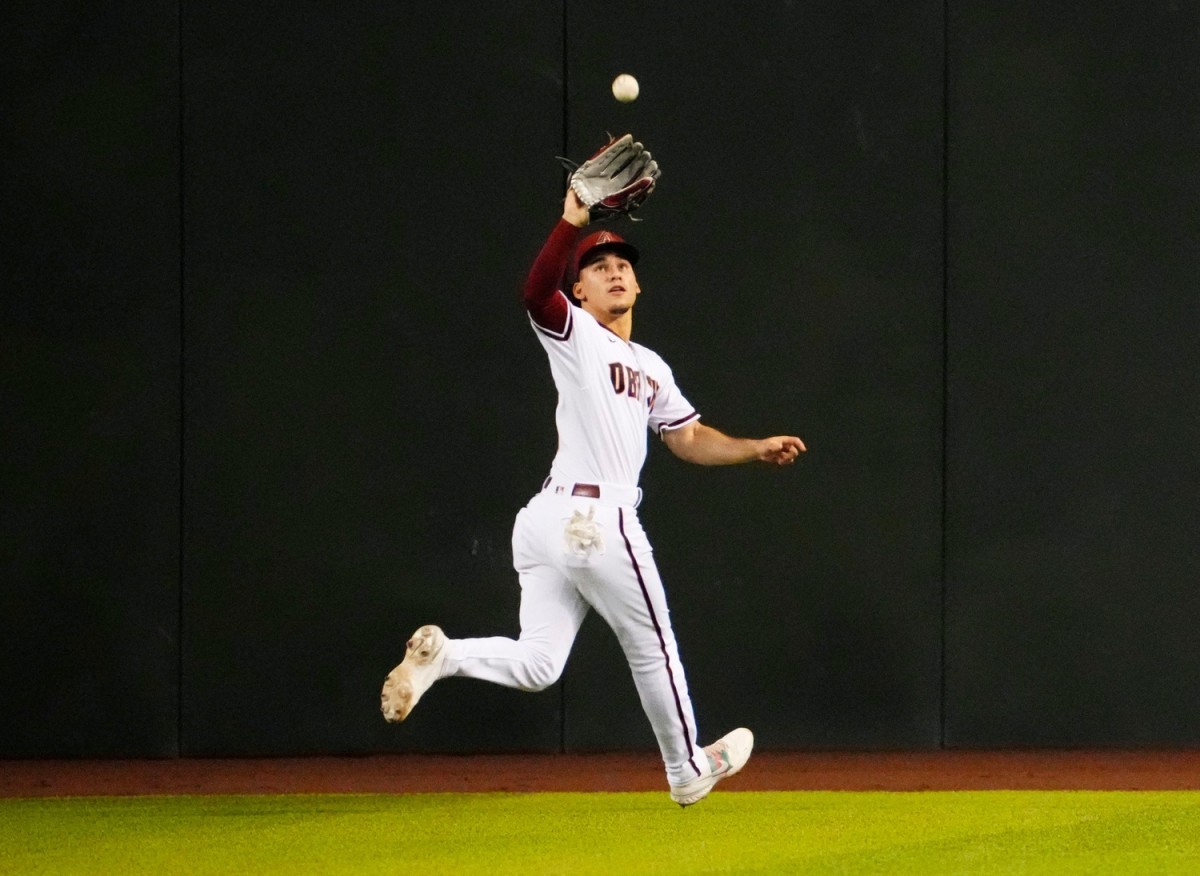 Alek Thomas is a Gold Glove finalist for centerfielder