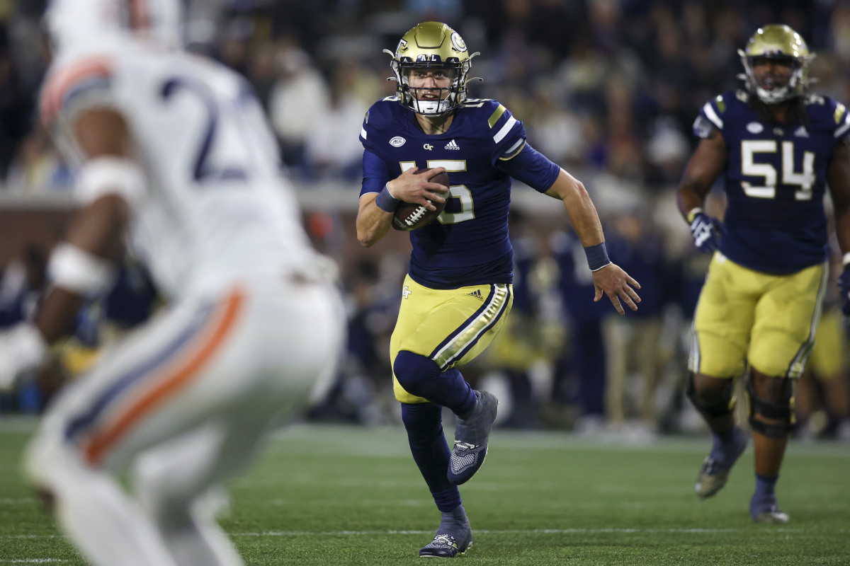 Georgia Tech quarterback Zach Gibson