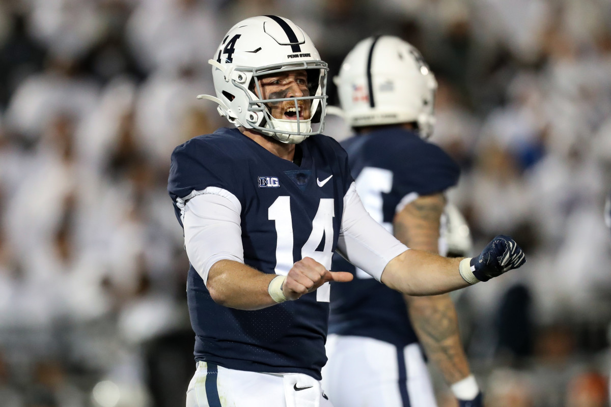 Penn State quarterback Sean Clifford