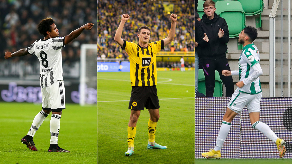 Weston McKennie, Gio Reyna and Ricardo Pepi score goals for their clubs