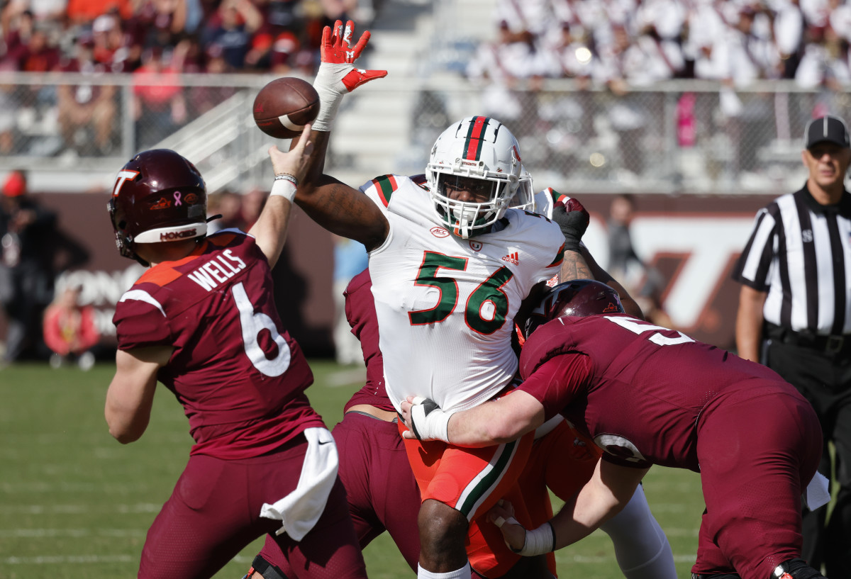 Miami Defensive Tackle Leonard Taylor