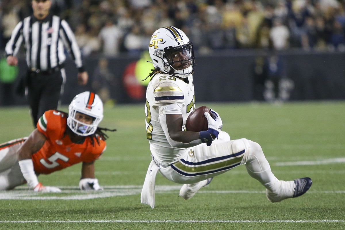 Georgia Tech Running Back Jamie Felix