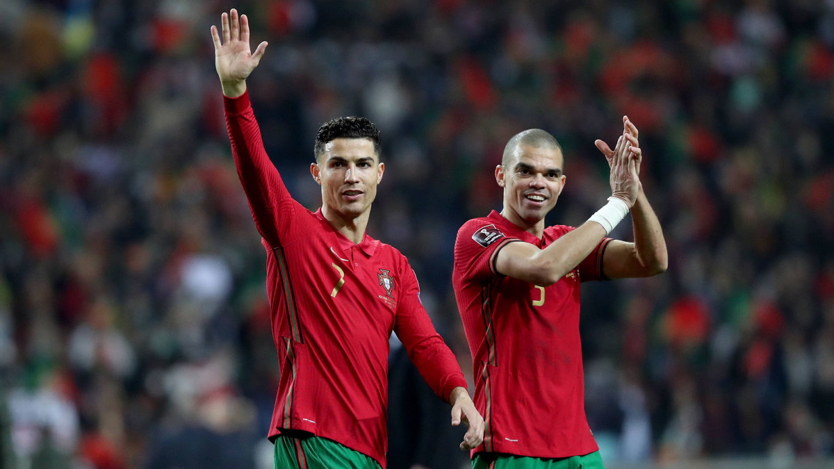 Portugal veterans Cristiano Ronaldo and Pepe