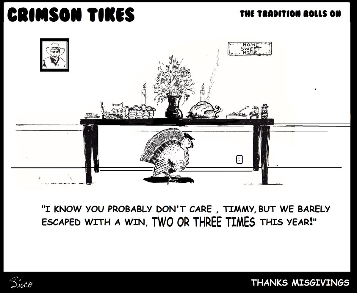 Crimson Tikes: Thanks Misgivings
