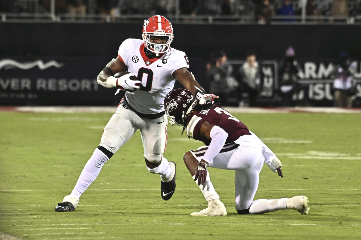 Georgia tight end Darnell Washington