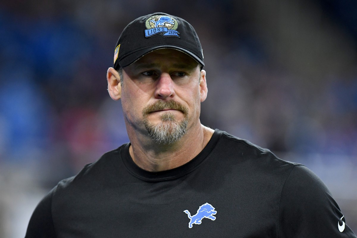 Detroit Lions head coach Dan Campbell