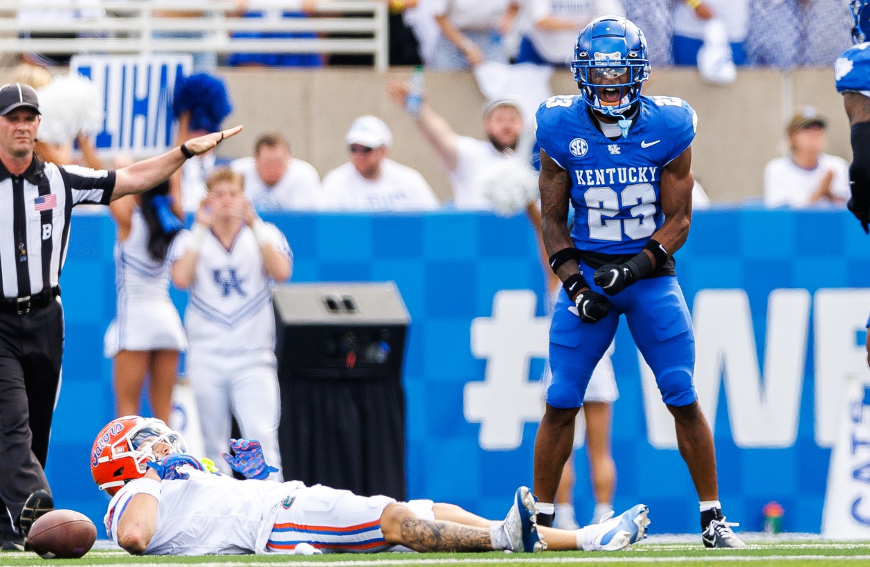 There might not be a more competitive cornerback than Kentucky's Andru Phillips in the 2024 NFL Draft.