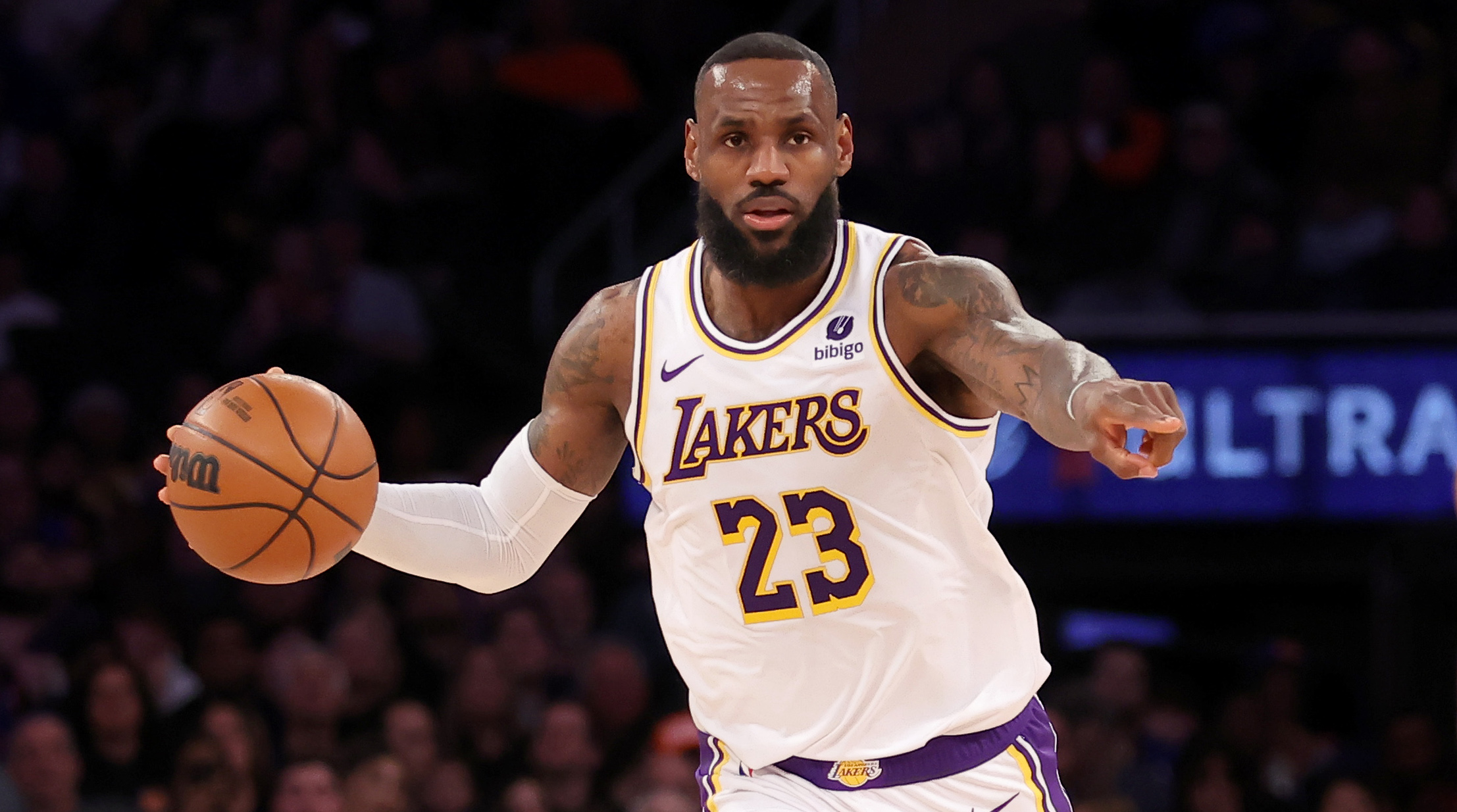 Lakers forward LeBron James