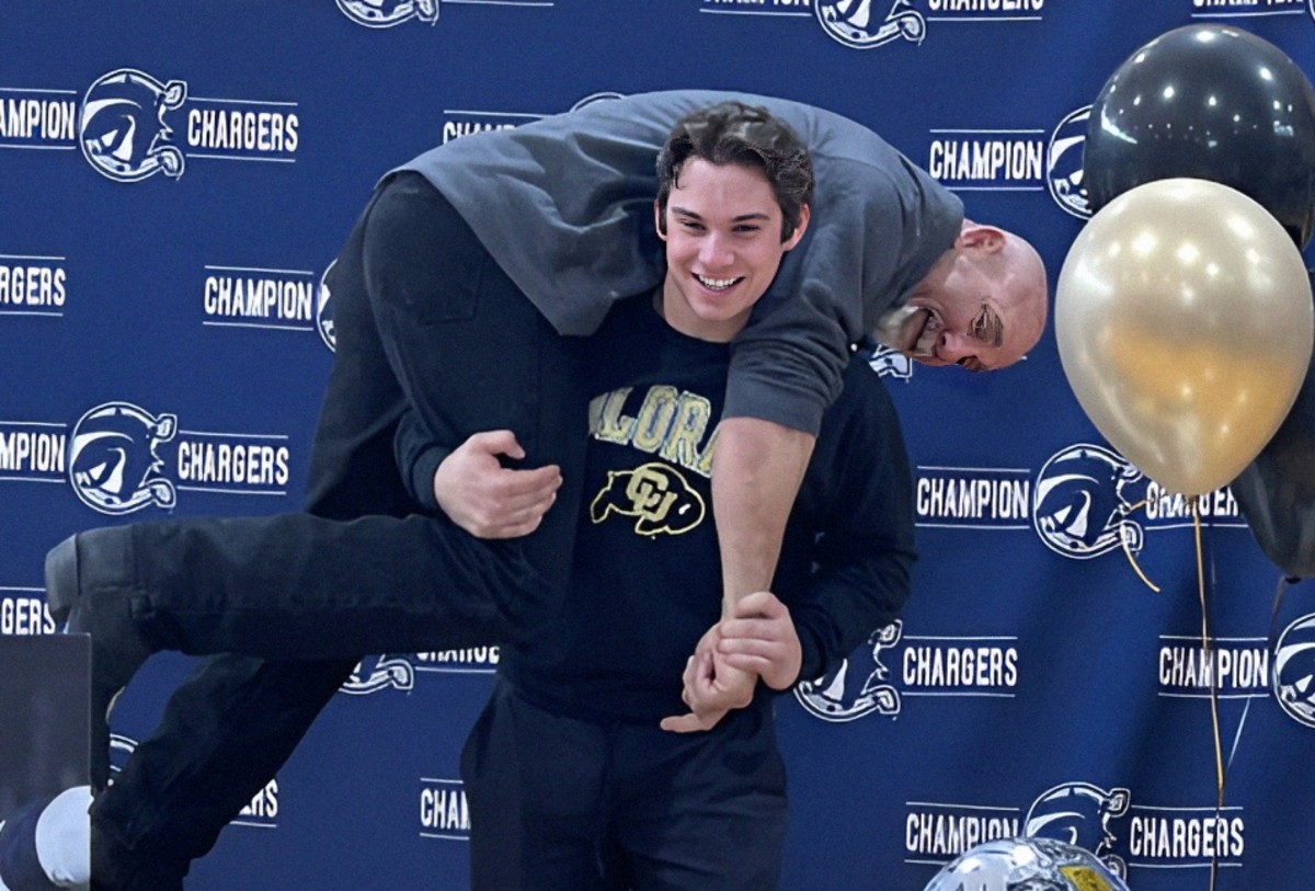 Gage Goldberg lifts up father Bill at National Signing Day