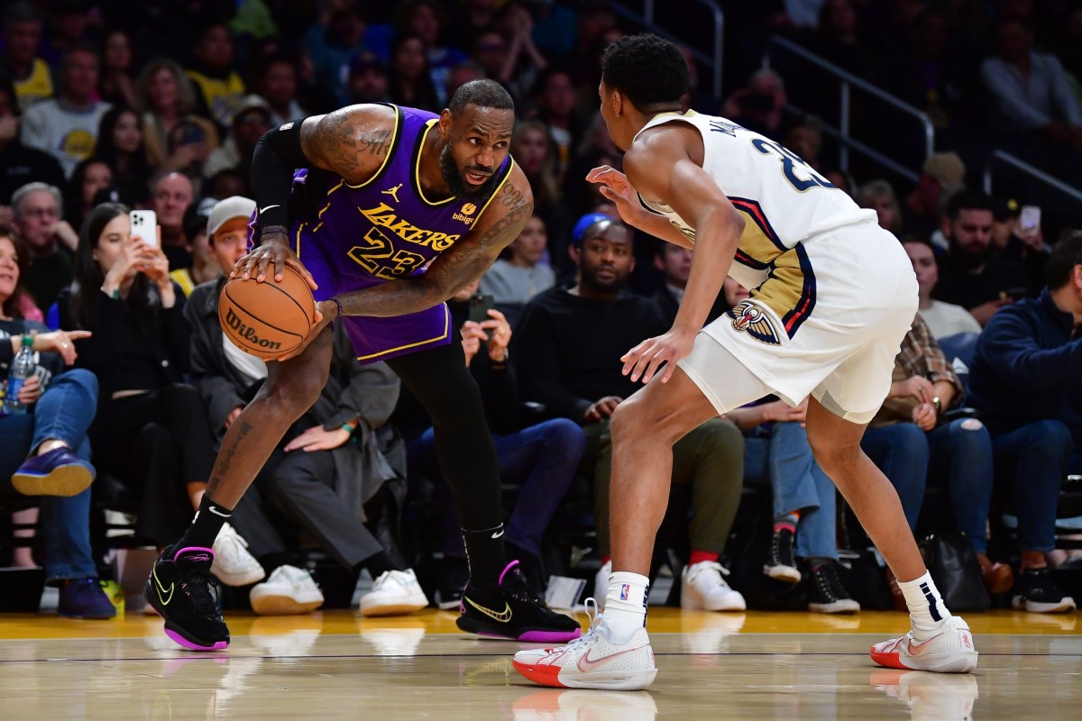 LeBron James Trey Murphy III