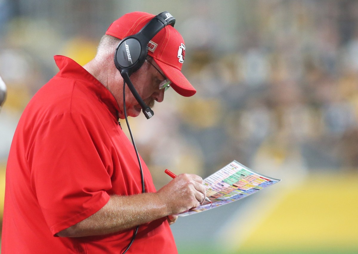 Kansas City Chiefs coach Andy Reid