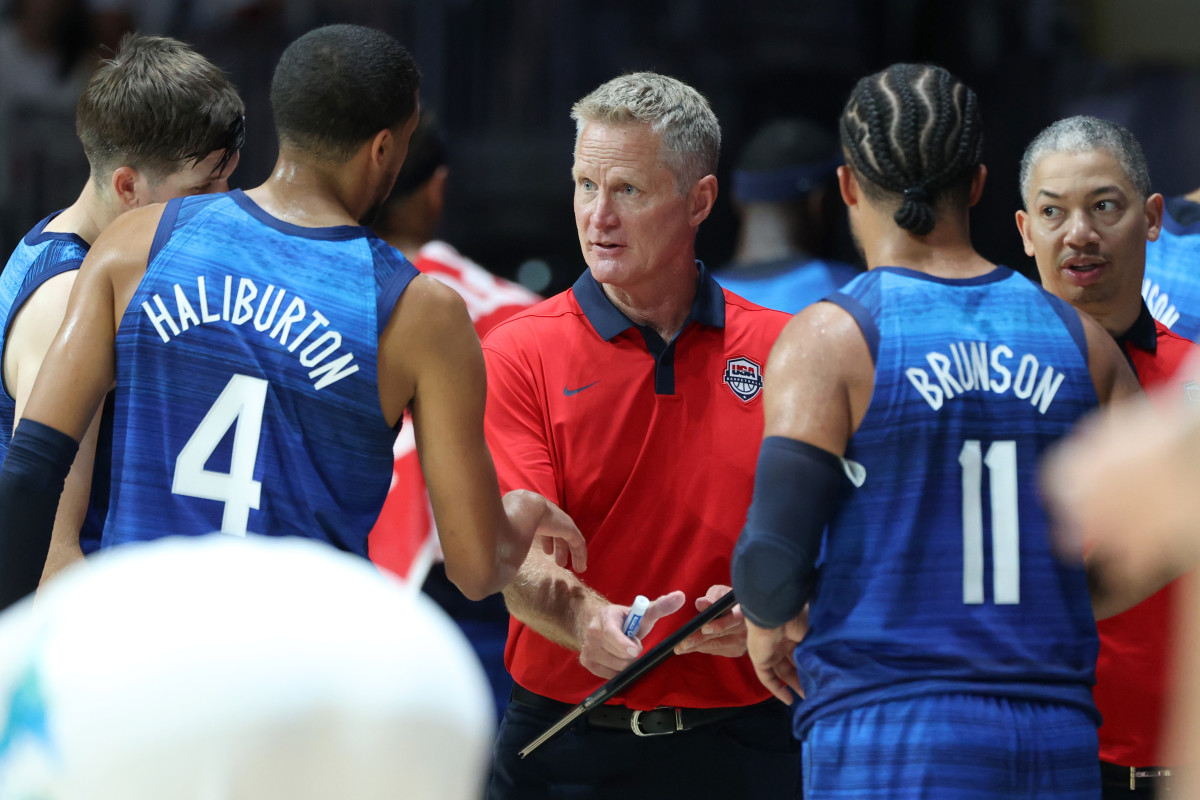 Tyrese Haliburton Indiana Pacers Team USA Steve Kerr