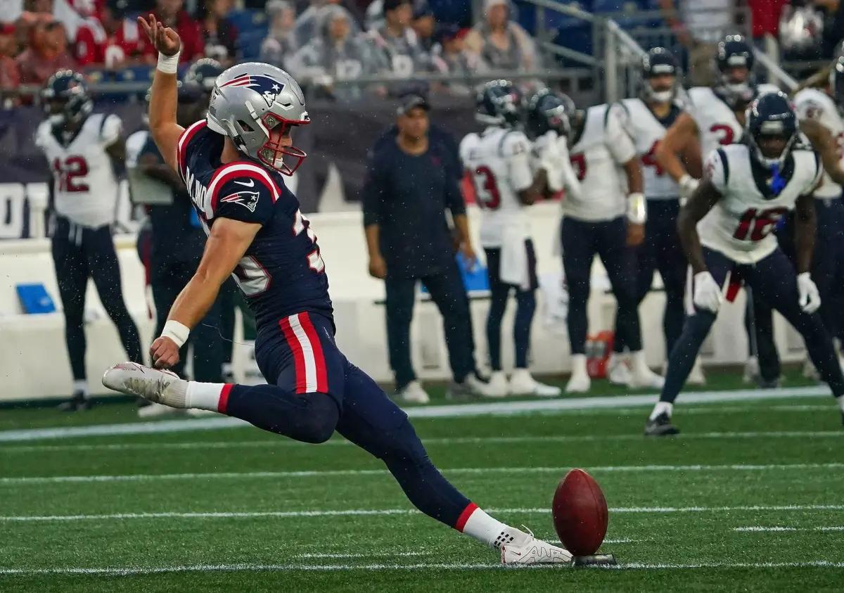 Patriots K Chad Ryland