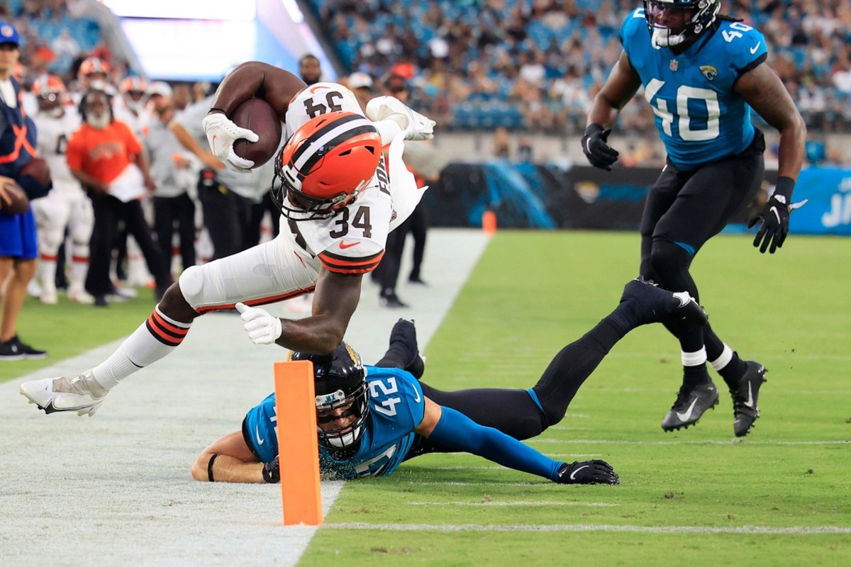 Browns running back Jerome Ford