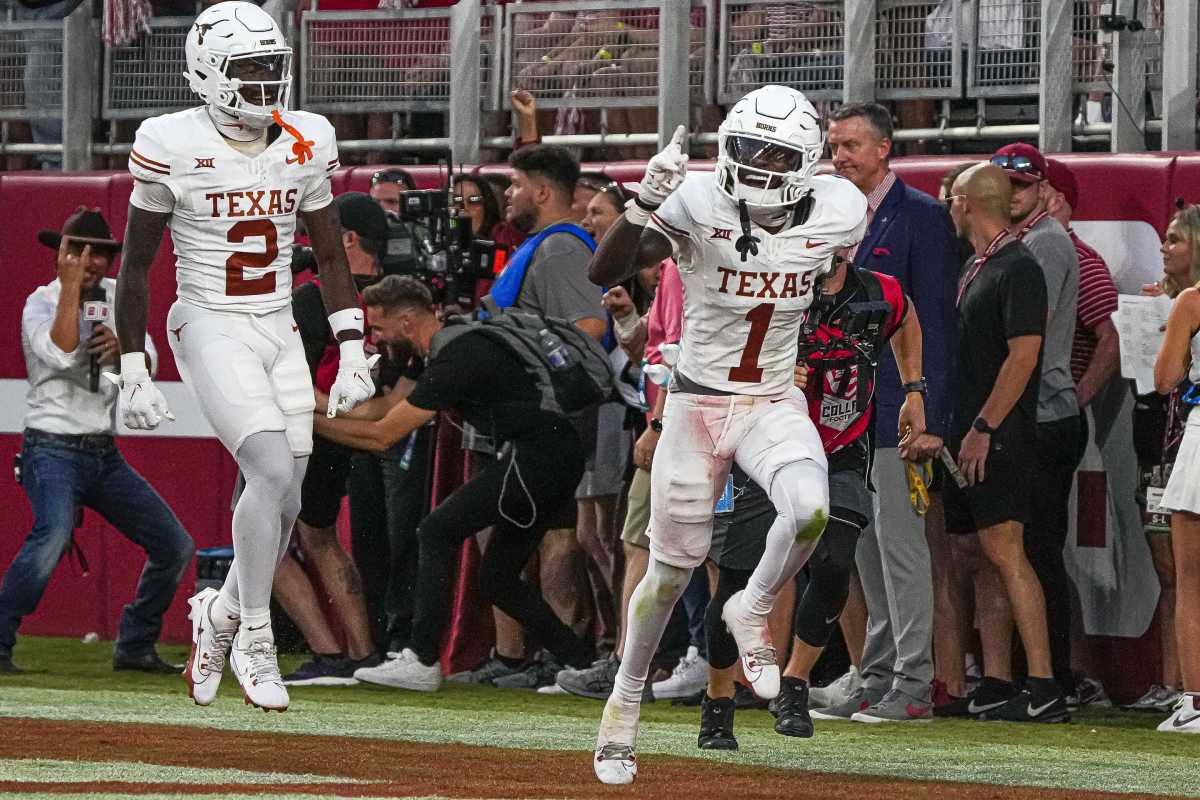 Texas WR Xavier Worthy 
