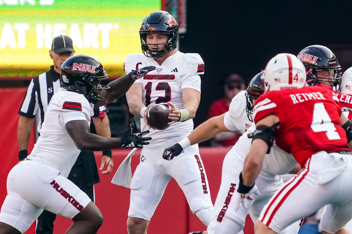 Nebraska - NIU - Rocky Lombardi and Luke Reimer