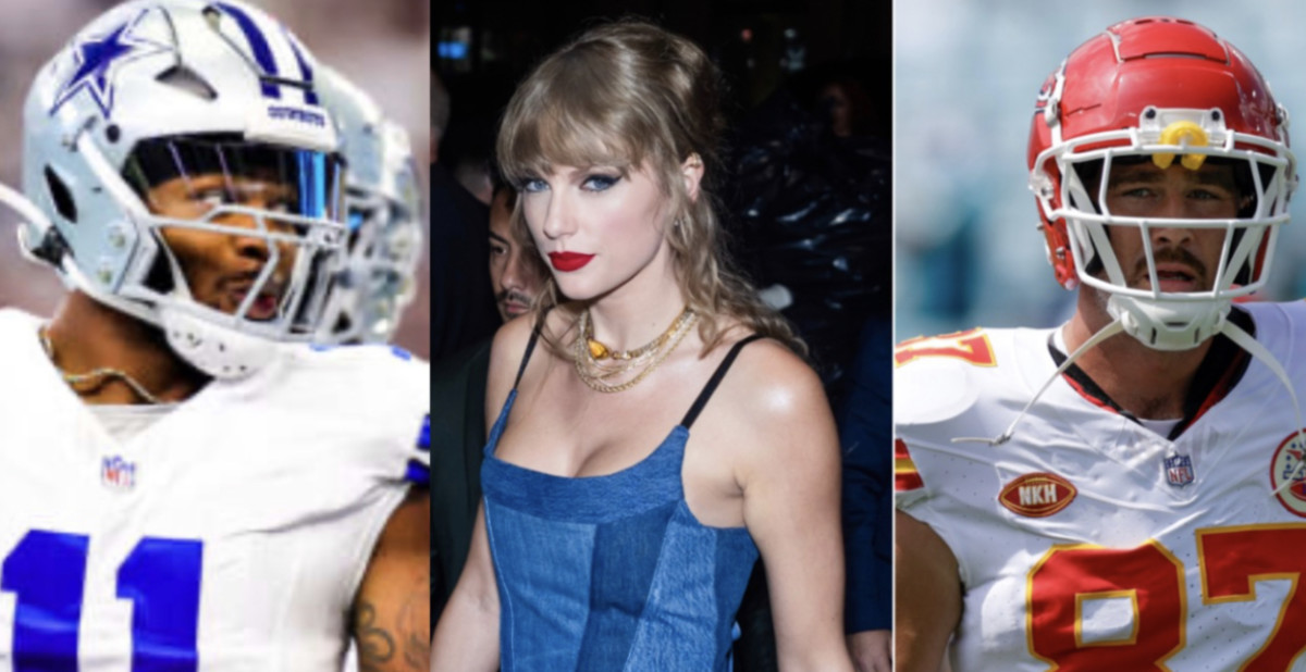 Cowboys’ Micah Parsons, Taylor Swift, Chiefs’ Travis Kelce