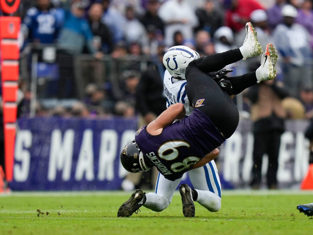 Mark Andrews insists that despite the loss, the Ravens offense is moving in the right direction.