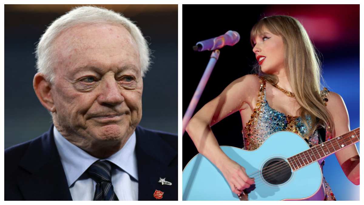 Jerry Jones and Taylor Swift