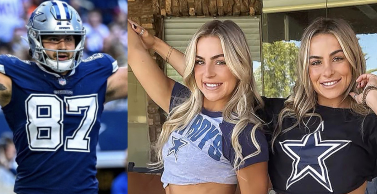 Cowboys Jake Ferguson & the WWE Cavinder Twins