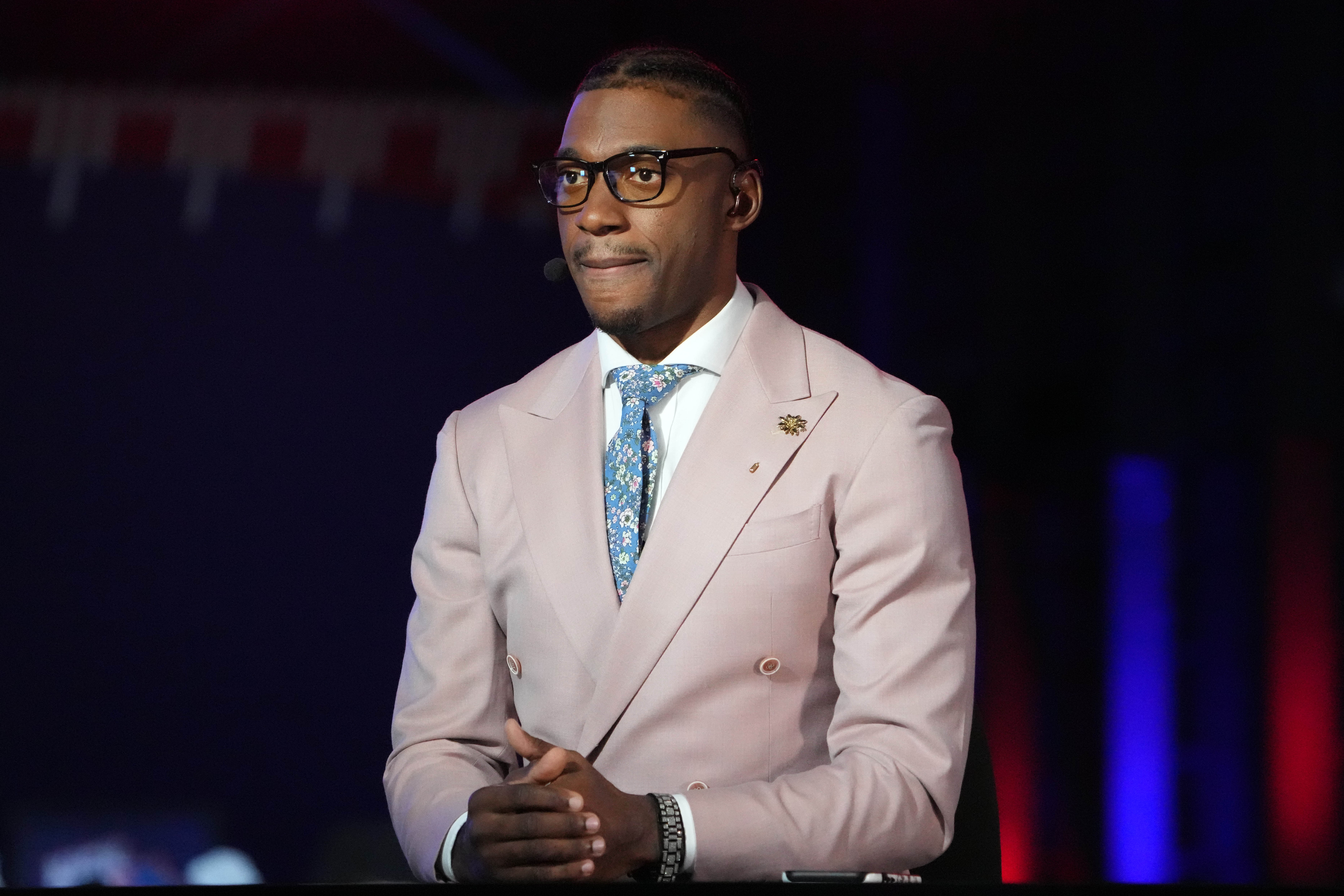 Robert Griffin III on the broadcast for the 2023 Pro Bowl Skills Challenge