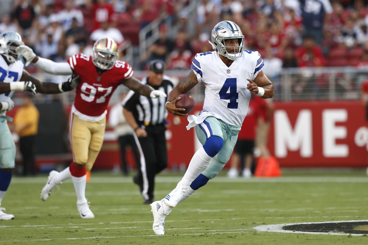 Dallas Cowboys QB Dak Prescott