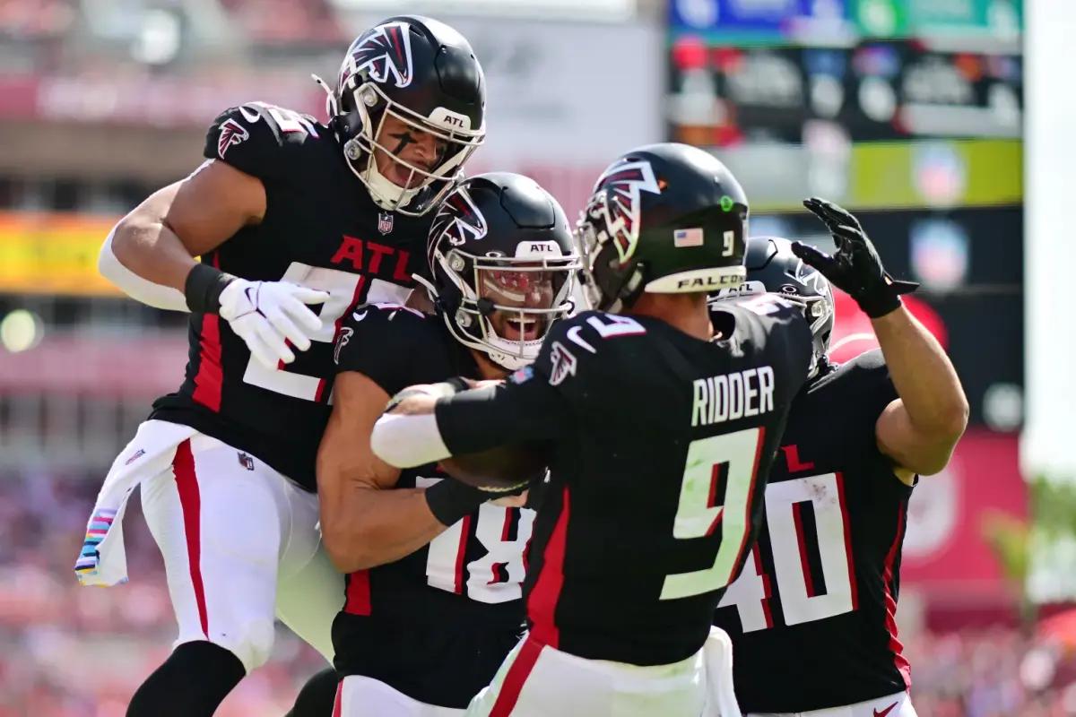 The Atlanta Falcons had a good team win against the Tampa Bay Buccaneers. 
