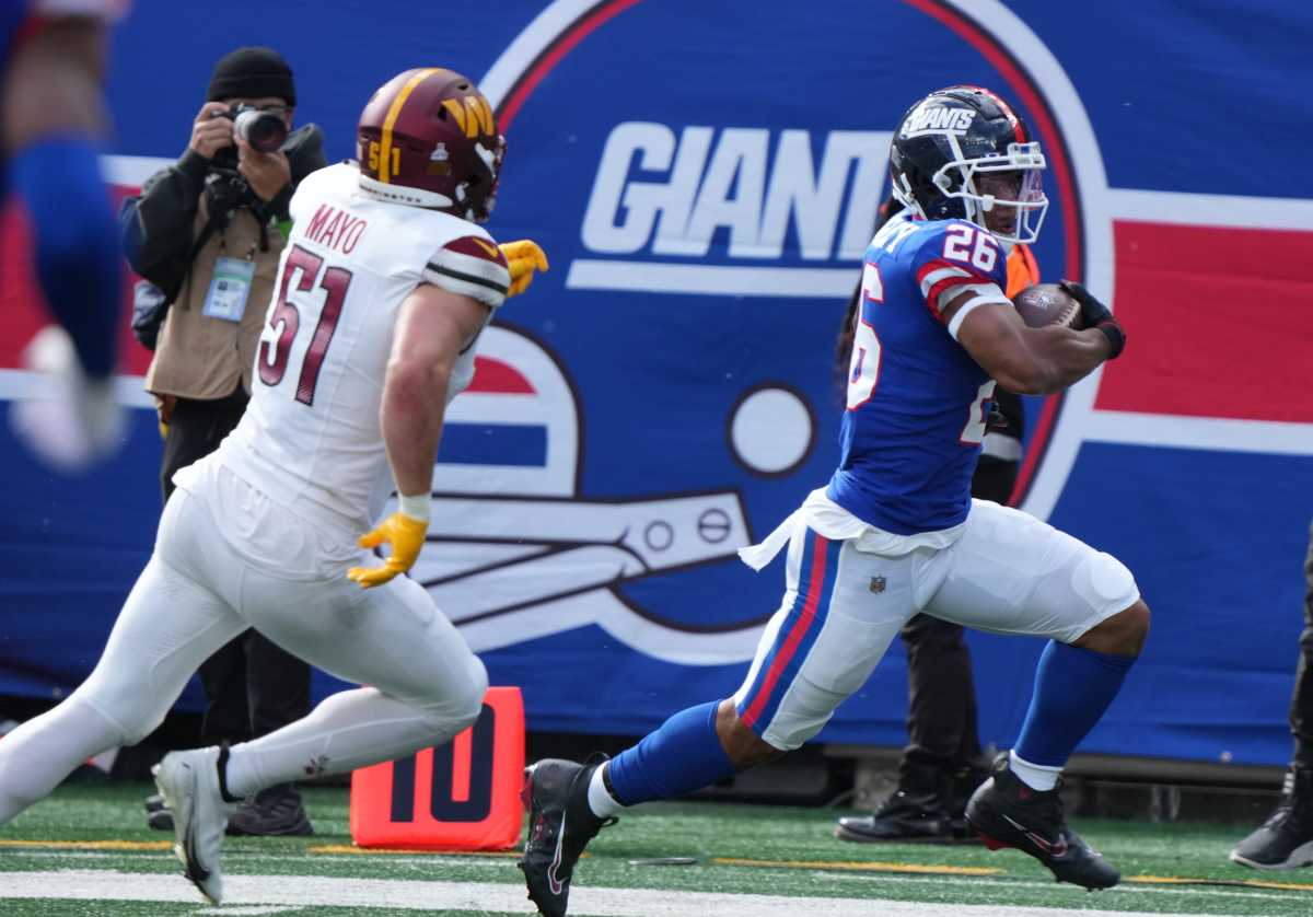 Saquon Barkley never developed into the superstar the Giants thought they were drafting.