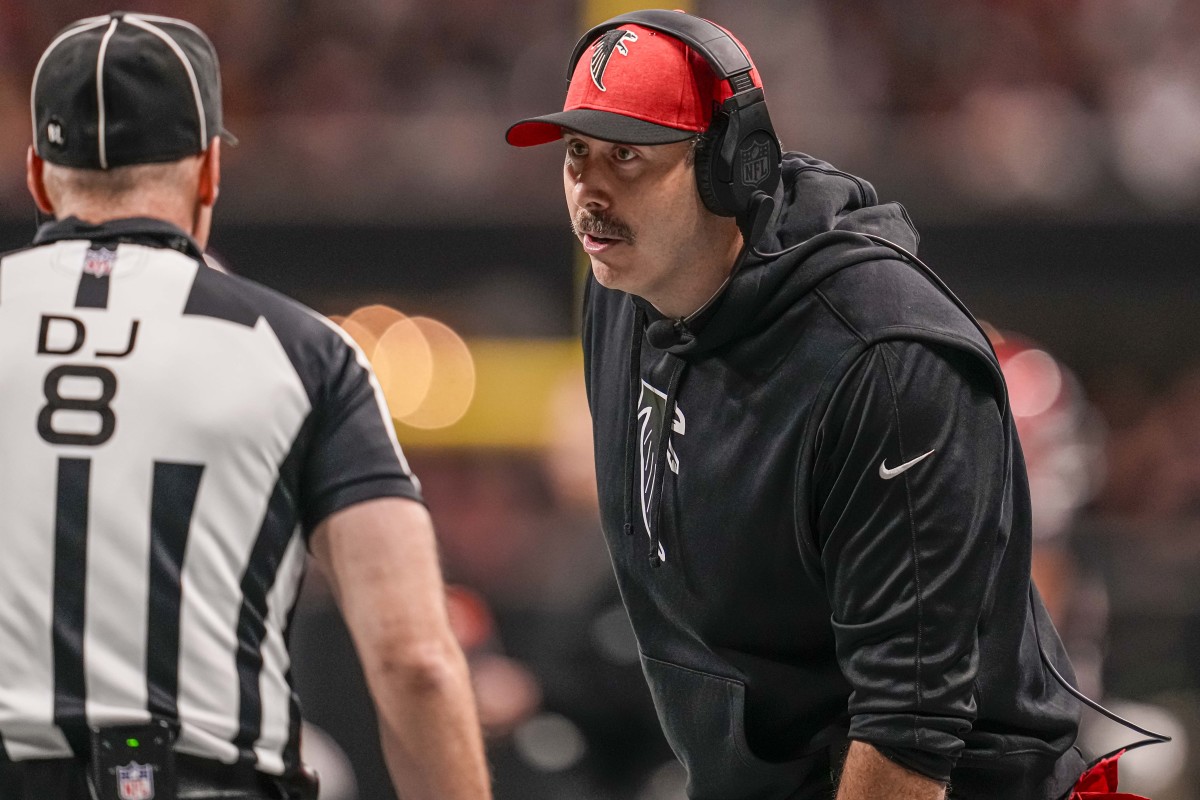 Atlanta Falcons coach Arthur Smith