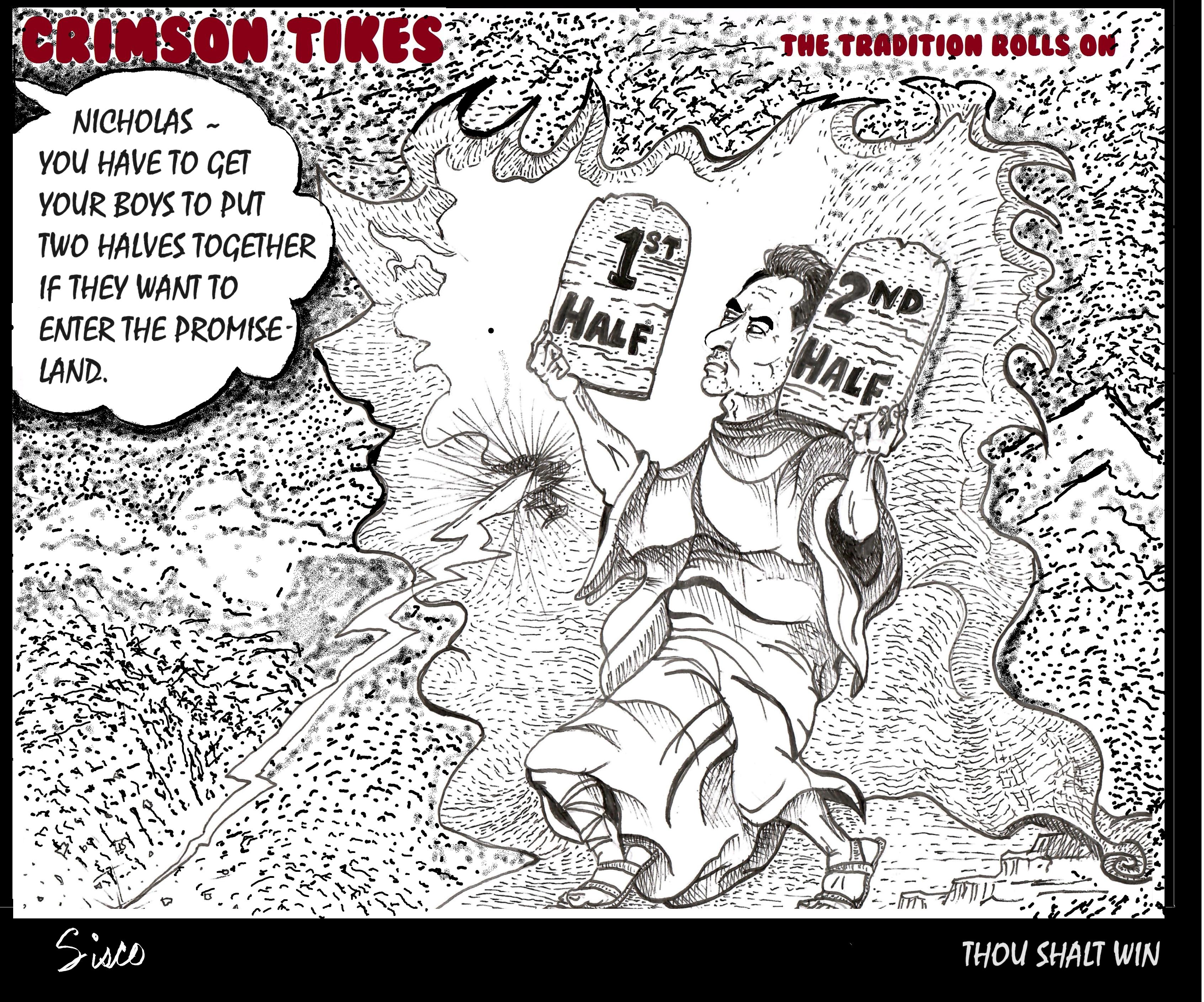 Crimson Tikes: Thou Shalt Win