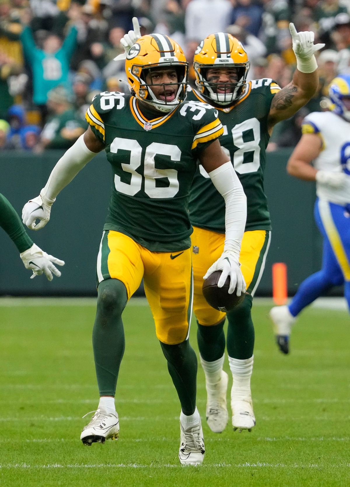 Anthony Johnson had an interception in his first NFL start.