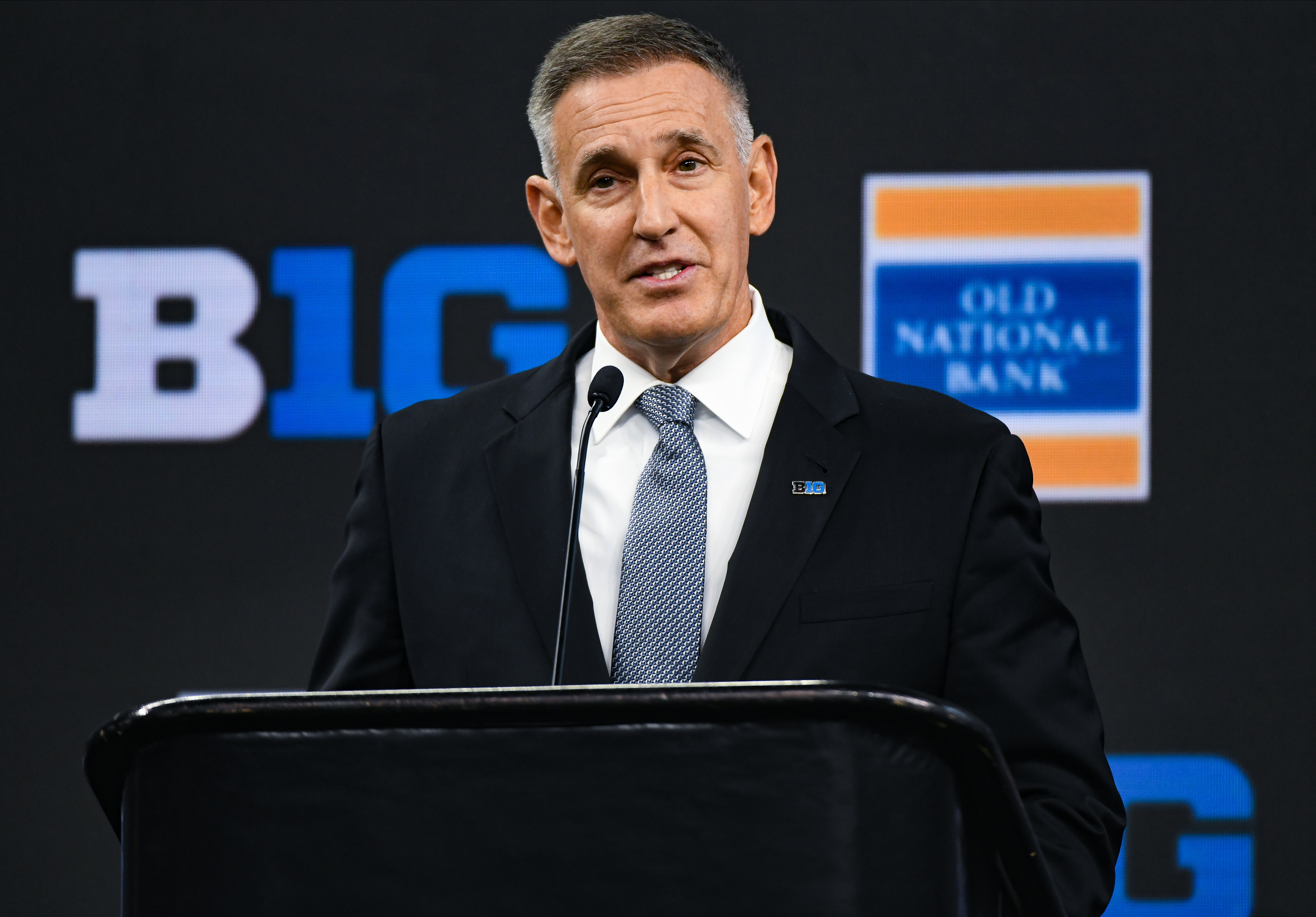 Petitti, who came to the Big Ten from MLB, is under immense pressure in the first year of his job.