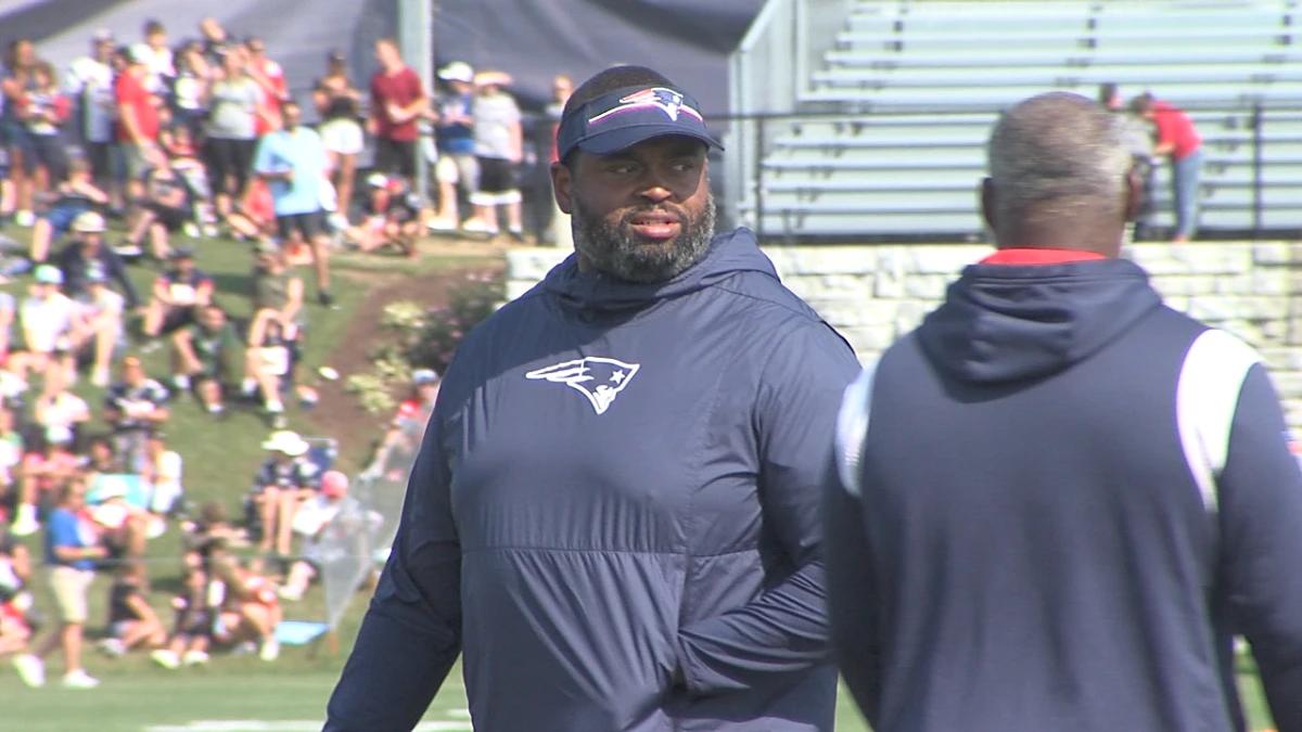 New England Patriots OL Coach Adrian Klemm