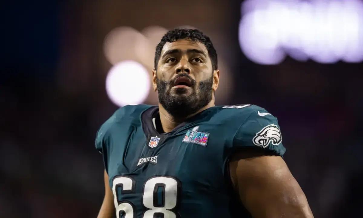 Philadelphia Eagles offensive tackle Jordan Mailata is in his fourth NFL season. 