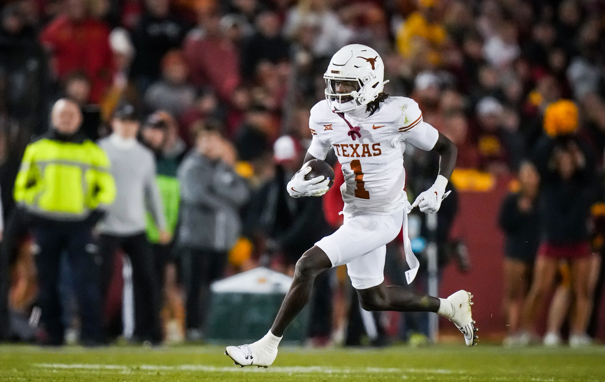 Texas Longhorns receiver Xavier Worthy