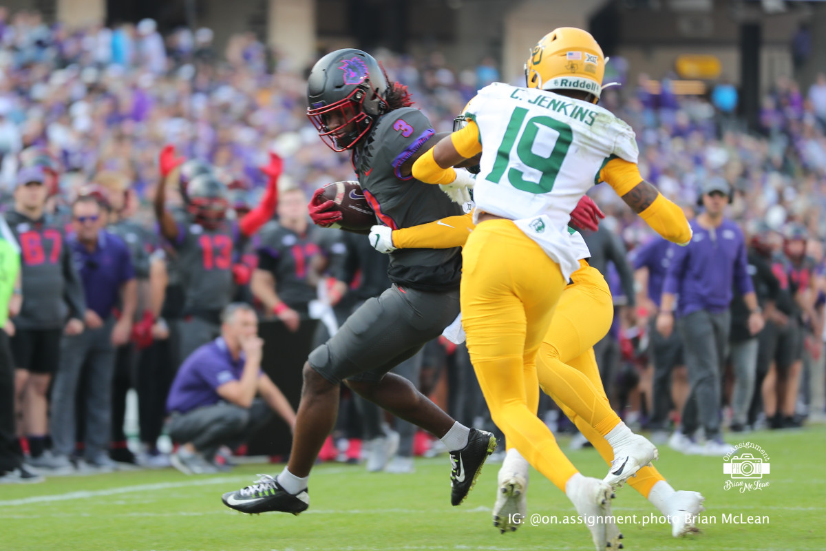 TCU's Savion Williams during the Baylor game
