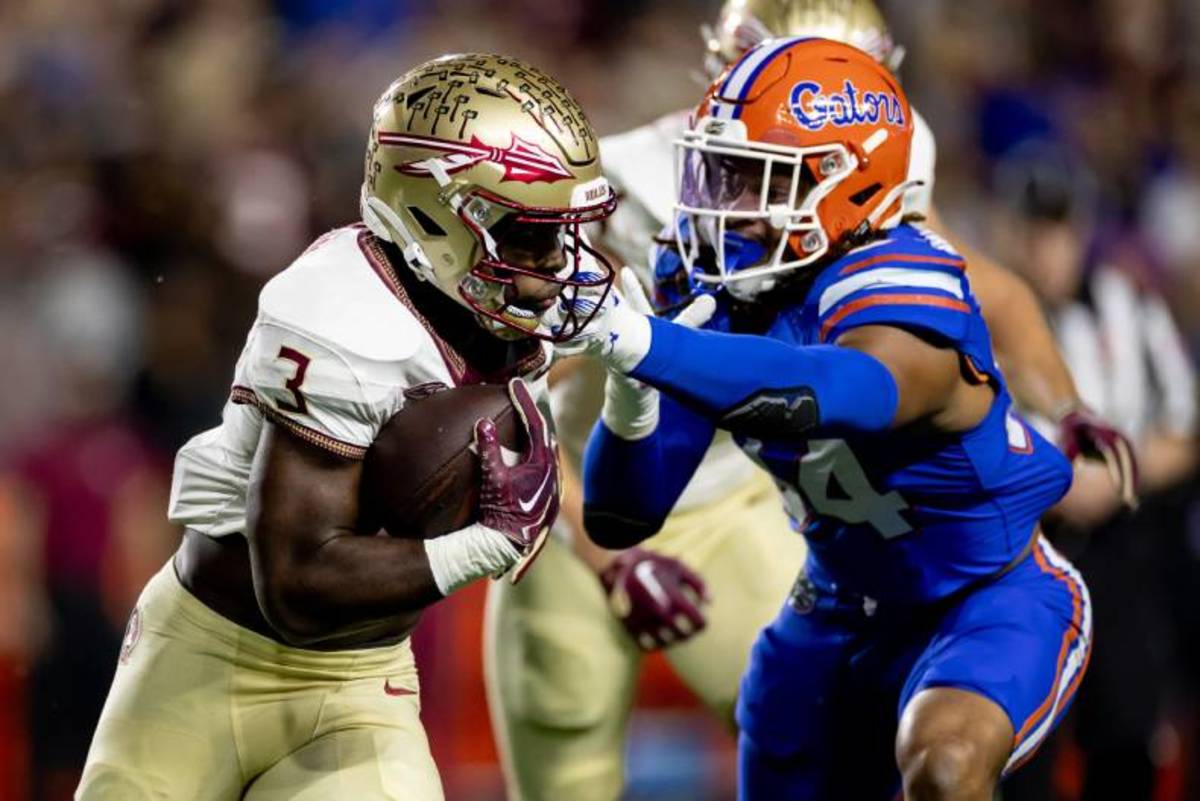 Florida State running back Trey Benson