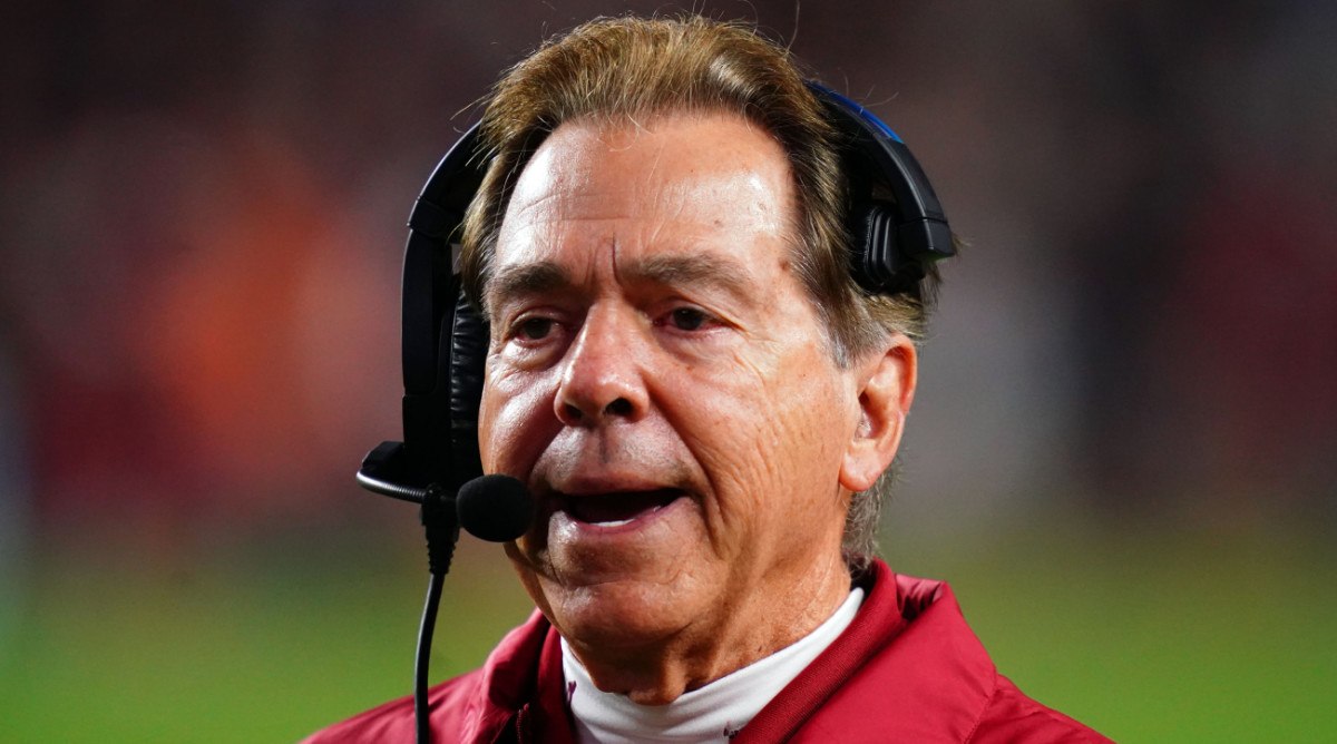 Alabama coach Nick Saban could be a potential candidate to replace Frank Reich in Carolina with the Panthers after Frank Reich was fired.