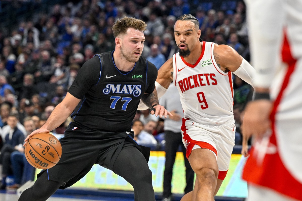 Luka Doncic, Dallas Mavericks, Dillon Brooks, Houston Rockets