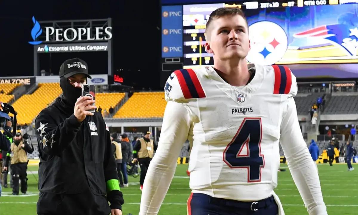 For now, Bailey Zappe is the Patriots' quarterback and Mac Jones is ... nowhere to be seen.
