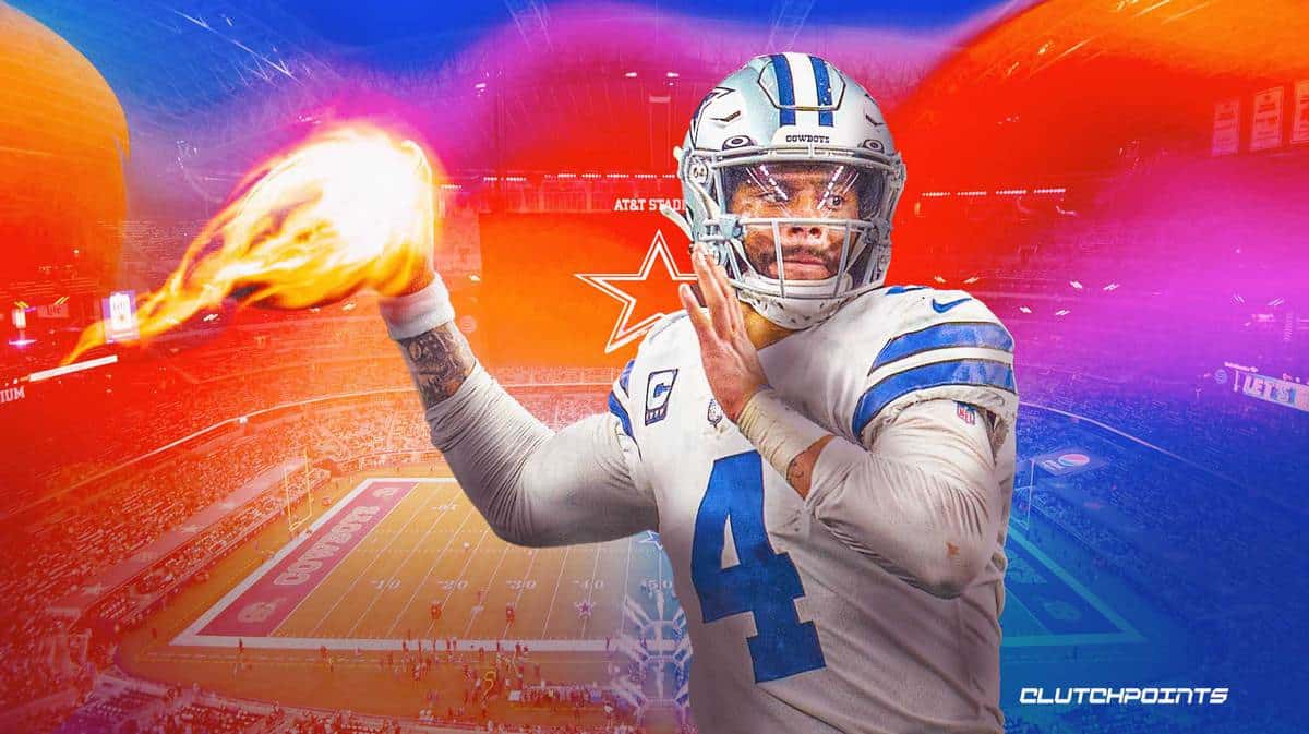 Dallas Cowboys quarterback Dak Prescott.