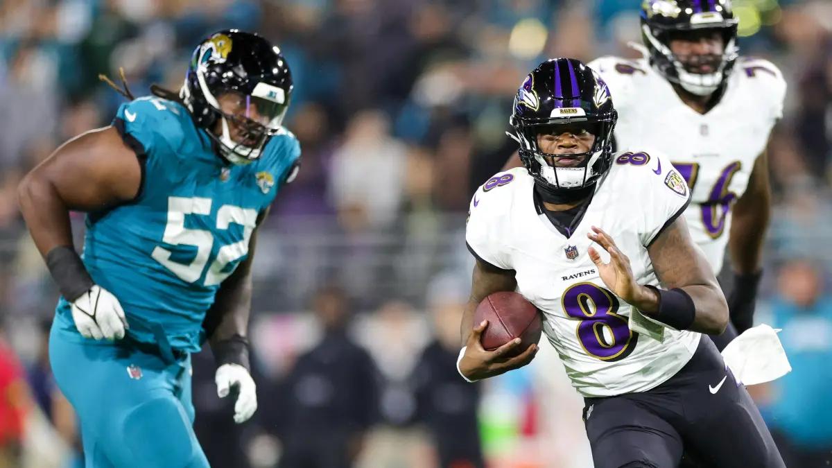 Baltimore Ravens QB Lamar Jackson