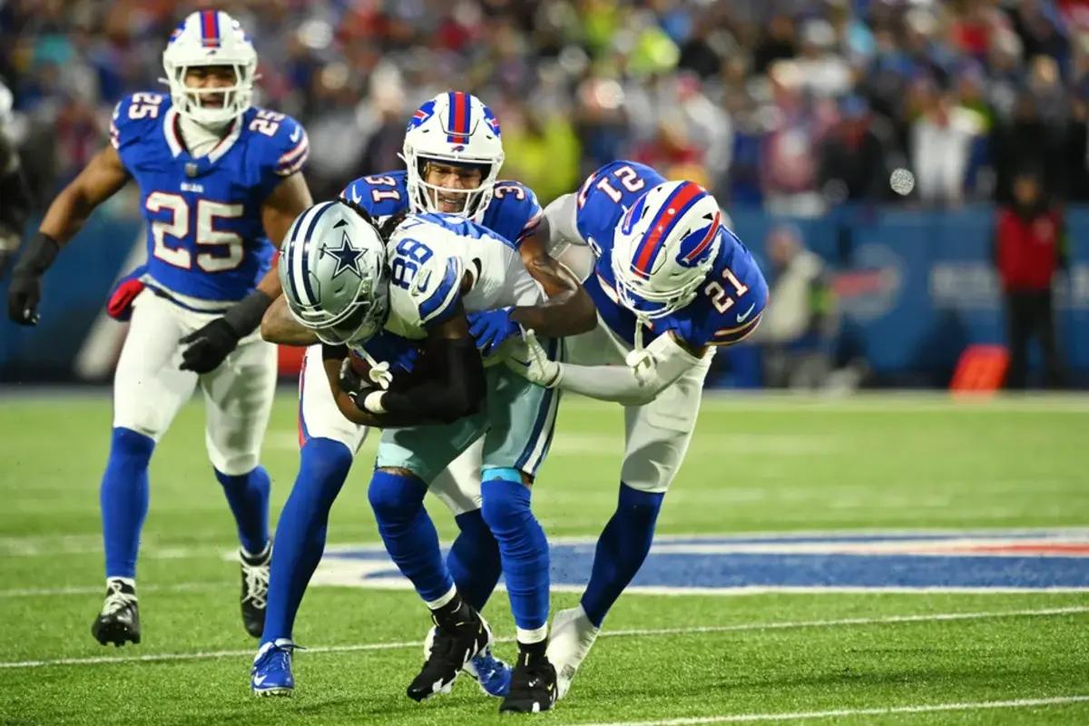 The Cowboys were bullied by the Bills in a 31-10 loss.