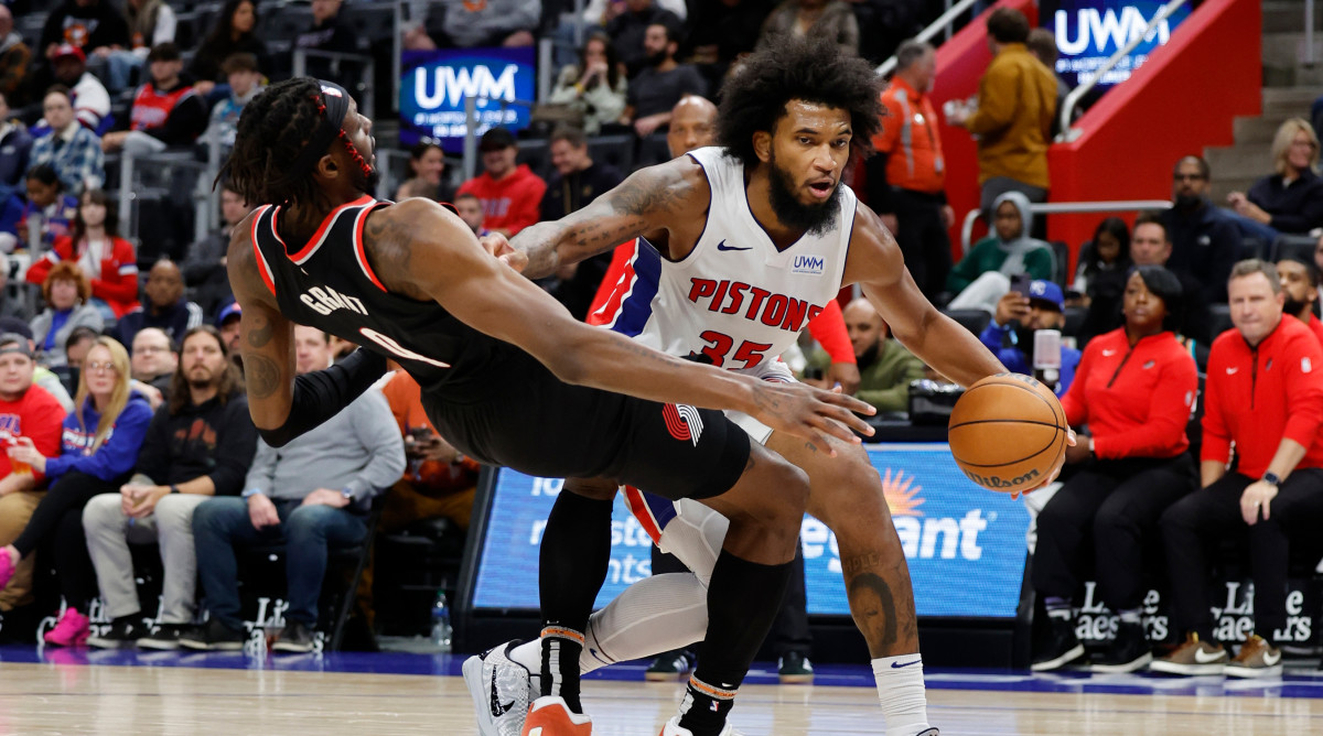 Former Detroit Pistons forward Marvin Bagley was traded to the Washington Wizards.