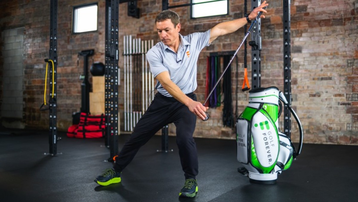 GolfForever Morning Read generating maximum power and balance for golf game