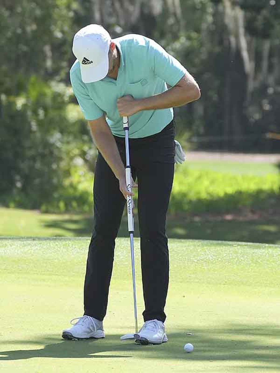 Aaron Wise, putting